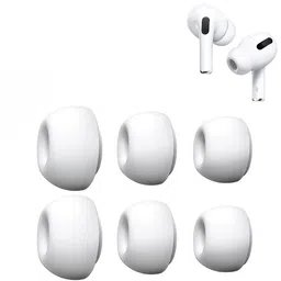 crysendo Airpods Pro Eartips Variation (White, S/M/L) image 1
