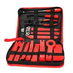 GSK Cut® 19PCS Auto Trim Removal Tool Kit, Pry Tool Set, Car Panel Tool Stereo Removal, Auto Clip Pliers Fastener with Storage Bag image 1