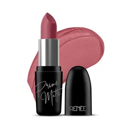 RENEE Prime Matte Lipstick - Vintage Rose, Lightweight & Long-Lasting Formula, Creamy Matte Finish, One Swipe Application, Non-Drying, Vitamin E Infused, 4.5Gm image 1