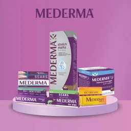MEDERMA Stretch Mark Removal Therapy 50g & Advance Plus Scar Removal Gel 10g Combo image 5