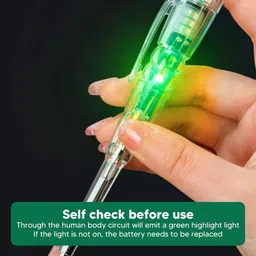 GILHOT Multifunction Dual LED AC-DC Light Tester Pen image 3