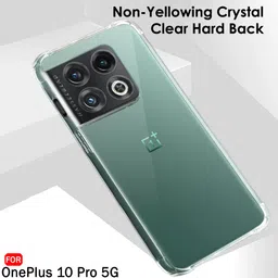 TheGiftKart Shockproof Clear Back Cover Case for OnePlus 10 Pro 5G | 360 Degree Protection | Hard Transparent Back Cover Case for OnePlus 10 Pro 5G (PC & TPU, Transparent Bumper) image 3
