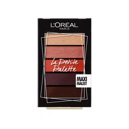 L'Oreal Paris Eyeshadow Palette, Mini-Sized, High Pigmentation, Highly Blendable Shades, La Petite, Maximalist image 1