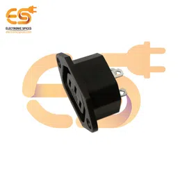 Electronic Spices C15 10a 250v Panel Mount 3 Pin Female Inlet Module Power Supply Socket Pack of 1pcs image 5