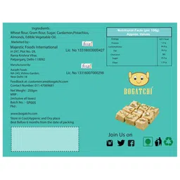 BOGATCHI Rakhi Gift for Brother|Rakhi with Sweets Combo|Rakhi Set with Sweets |Rakhi Gift Combo for Brother|Rakhi Set|Mysore Pak + Rakhi(6) + Roli Chawal + Rakhi Story Card|46 image 3