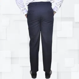 risani Men's 2Pcs Ethnic Contemporary Wedding Bandhgala Jodhpuri Prince Suit Set(Blue) image 4