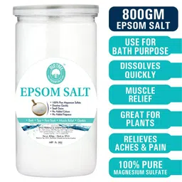 Old Tree Epsom Bath Salt Granules for Muscle Relief, Relives Aches & Pain, 800G image 1