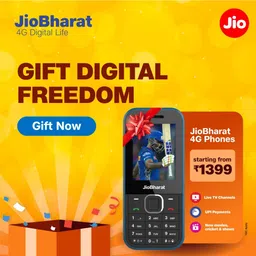 jio JioBharat B2 4G Keypad Phone with JioTV, JioHotstar, JioSoundPay, JioSaavn, JioPay (UPI), JioChat, JioPhotos Powerful 2000mAh Battery, LED Torch, Digital Camera | Blue | Locked for JioNetwork image 2