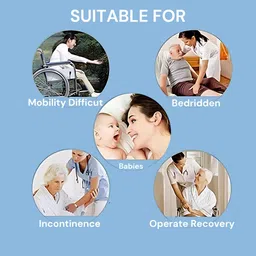 Ondex Disposable Underpads, Extra Large 60 x 90 Cm, [ 10 Pieces ] , Premium High Absorbency, 5 Layer Leak Proof for Adults, Baby, Patients & Hospitals and Nursing Homes (Pack of 10) image 5