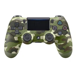 Sony Playstation Dualshock 4 Version 2 Controller (Eu) For Ps4, Green Camouflage image 1