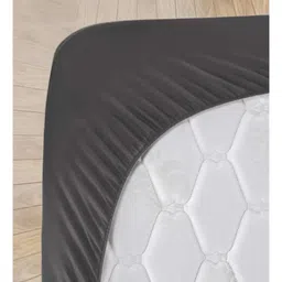 The Sleep Protectors Waterproof Premium Cotton Mattress Protector for Bed | Fitted Single Size Breathable | Bed Protector| Hypoallergenic Mattresses Cover | Ultra Soft, Breathable (Gray, 75x36) image 4