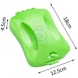 DOCAT Plastic Handheld Cleaning Roller with Dust Carpet Cleaner Crumbs Cleaning Brush Collector for Car Seats Table Linen Sofas (Multicolor) image 3