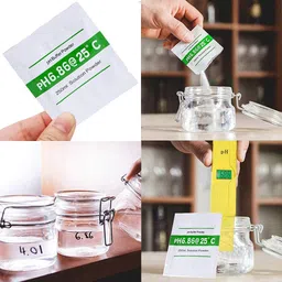 FLEMCO pH Meter Buffer Solution Powder, 4.01pH, 6.86pH and 9.18pH (Pack of 3 ) image 2