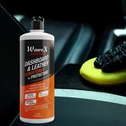 Wavex Dashboard Polish and Leather Conditioner + Protectant (1L) Car Dashboard Polish | Car Polish for Interior Plastic, Leather, Vinyl & Rubber | Dashboard Polish That Protects, Shines & Conditions image 4
