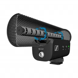Sennheiser MKE 400-New Directional Compact Shotgun Auxiliary Unidirectional Microphone Ideal for YouTube, Vlogging, Wedding Filmmakers and Mobile Journalism (Black) image 2