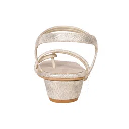 mochi Women Synthetic Leather Block Heel Fashion Sandal image 5