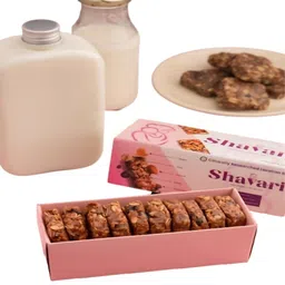 Shavari Lactation Bars for Supermoms | Pack of 10 (10×15g) | Supports Early Breastfeeding | Enriched with Oats, Shatavari, Dry Fruits & Honey | Natural & Preservative-Free | Nutrient-Rich Snack for New Moms image 1