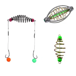 Fishing Bait Crap Spring Feeder image 1