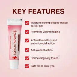Amaterasu Soreze Advance Gel 15G | Advanced Bedsore Treatment By Combining Silicone Technology With Natural Herbs | 15Gm (Pack Of 1) image 3