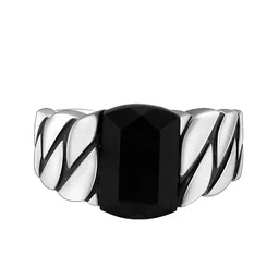 giva 925 Silver Black Rhodium Impeccable Ring For Him, Fixed Size| Gifts for Men & Boys | With Certificate of Authenticity and 925 Stamp | 6 Months Warranty image 1