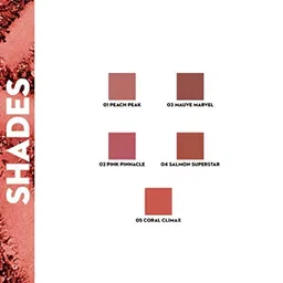 SUGAR Cosmetics Contour De Force Mini Blush for Face | Face Blusher for Face Makeup | Smooth Texture | Matte & Blendable | Paraben & Cruelty Free | 4gm | Peach Peak (Peach Pink Blush) image 4