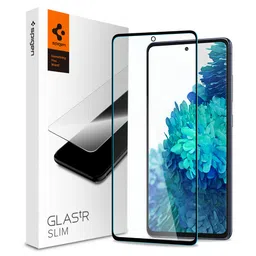 Spigen Full Coverage Tempered Glass Screen Guard Protector For Galaxy S20 Fe 4G / 5G - 1 Pack for Smartphone image 1