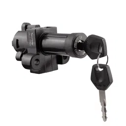 Deutsche Metal Cylindrical Ignition Lock Replacement Set Compatible With TVS Star City Ks/Es/Sport Es/Star City Es (2006 Model) / Cvti Es (2008 Model) (4 Wires) image 1