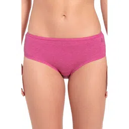 jockey SW02 Women's High Coverage Super Combed Cotton Elastane Stretch Mid Waist Hipster with Concealed Waistband and Stay Fresh Treatment (Pack of 2_Colors & Prints May Vary) image 1