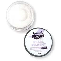 Haksons White Pearl Pigments: A Multifunctional Creative Wonder for Epoxy, Acrylic, Wax, Inks, PVA Glue, Soaps, Paints, and Jewelry image 3