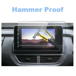 gear guard - give life to your device Gear Guard Screen Protector For RENAULT KIGER Car 8"inch Infotainment System Protection Film (Company Fitted) - Matte image 2