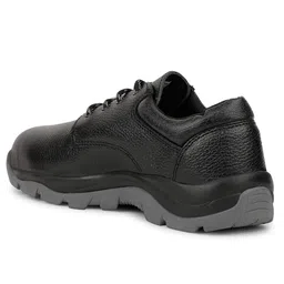 liberty Freedom Shield-SA Lacing Black Safety Shoes for Men with Rubber Sole | Comfortable & Durable image 3