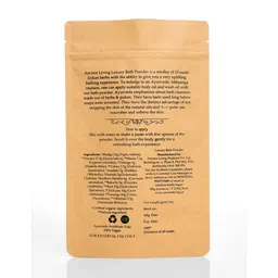 Ancient Living Luxury Bath Powder enriched with Organic ingredients - 200 grams image 2