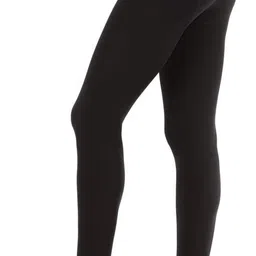 disolve Women Fleece Lined Winter Pantyhose High Waist Thermal Warm Yoga Pants Pack of 1 Free Size (28 till 32) image 3