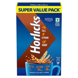 Horlicks Lite 450g, Chocolate Nutrition Drink Refill, image 2