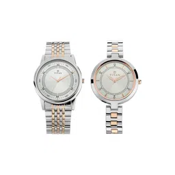 titan Wedding Bandhan Analog Silver Dial Unisex Watch NM17732603KM01/NN17732603KM01/NP17732603KM01 image 1