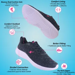 sparx Women Mesh Walking Shoes image 3