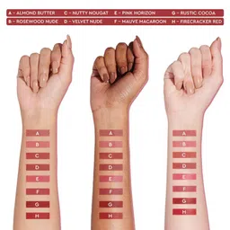 Kiro Slickstick Luxe Matte Lipstick - Nutty Nougat, 2.4g | High-Pigment Velvet Matte Finish | Hydrating & Long-Lasting | Infused with Peptides & Hyaluronic Spheres | 12 Nude, Pink, Brown & Red Shades image 4