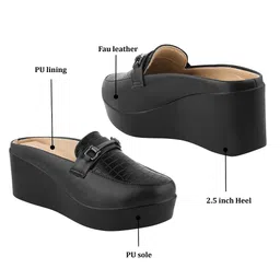 the white pole Stylish Attractive Loafer Comfortable Formal & Casual Shoes for Girls & Women image 4