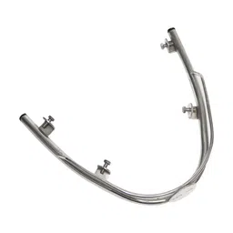 TVS Scooter Fender Guard For NTORQ, Impact Protection From Road Debris, Prevents Scratches & Dents, Constructed From Stainless Steel For Protection Against Rust & Stain |Easy Installation - Silver image 4