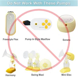 nenesupply Breast Pump Kit for Medela Pump in Style Advanced Breastpump. Breastshield 24mm (M) image 3