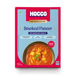 HOCCO Ready To Eat Jain Smoked Paneer | Just Heat & Eat | No Added Perservatives & Colour | Ready To Cook & Eat | Just Add Hot Water & Meal Ready In 5 Minutes | Microwaveable_Serves 2 People -300 gm Pack Of 3 image 2