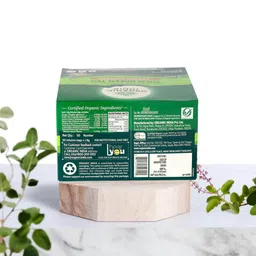 A TATA Product - Organic India Tulsi Green Tea Lemon Ginger - 50 Teabags, Herbal Blend with Green Tea, Tulsi, Lemon & Ginger, Supports Digestion, Refreshing Taste, Natural Ingredients image 4