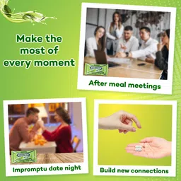 skittles Doublemint Sugarfree Mints Sleeve Box Peppermint Flavour Chewing Gum Mint Gums for Instant Freshness easy to carry 20 Sleeves per Box 64 gm image 5