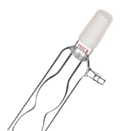 Salco Borosilicate Glass Allihn Condenser with 24/40 Joint 200mm Jacket Length Lab Glass Condenser image 3