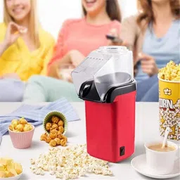 DRUMSTONE Pop Maker: Quick & Easy Popcorn Machine, Compact Design, Oil-Free Hot Air Technology for Healthy Snacks – Perfect for Home Movie Nights image 3