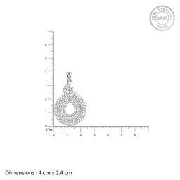 giva 925 Silver Aurelia Pendant With Link Chain| Necklace to Gift Women & Girls | With Certificate of Authenticity and 925 Stamp | 6 Months Warranty image 4