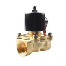 IONIX Brass solenoid valve 1/2 inch for industrial water purifier, irrigation, overhead tank, Normally closed type sv 220V AC image 3