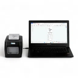 ATPOS Hl-300 80Mm (3 Inches) Direct Thermal Monochrome Wired Home InkJet Printers | Esc/Pos Print Billing (Usb, 220Mm/S) | Auto Cutter, Black image 4