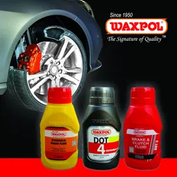 Waxpol DOT 4 Premium Brake & Clutch Fluid 500ML (For Disc & Drum Brake including ABS System,Hydraulic Clutch System) image 3