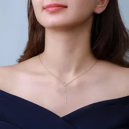 giva 925 Silver Elegance Over All Pendant With Link Chain | Gifts for Girlfriend, Gifts for Women and Girls |With Certificate of Authenticity and 925 Stamp | 6 Month Warranty* image 2